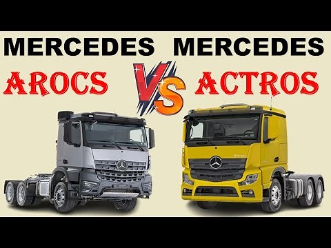 ALL NEW Mercedes AROCS Vs Mercedes ACTROS | Which one is better ?
