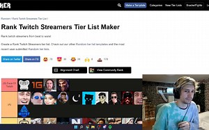Watch: xQc ranks himself as the “Face of Twitch” on his final streamer tier list