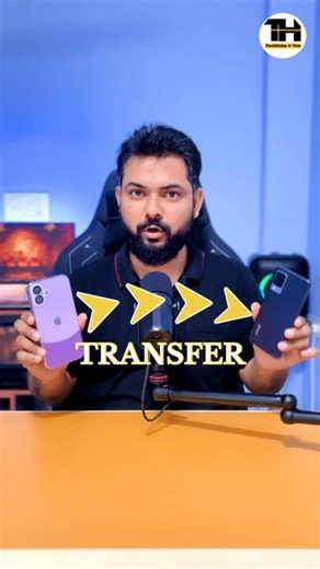 Harish Saini on Instagram: "iPhone to Android | Transfer full-quality photos and videos anywhere in seconds.  ||No file size limit || . . #reels #instareels #instagood #transfer #photos #fileshare #tips #tricks #memory #drives #harddisk #tech #techno #techreview #technology #techindia #techtools #dailyhacks #techhelp4you #techreels #instareels"