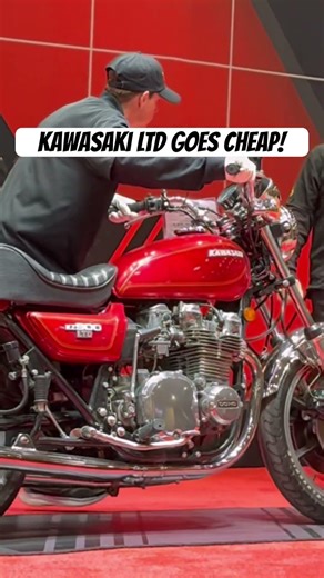 Motorcycle Auction Steal! Kawasaki LTD Goes Cheap!