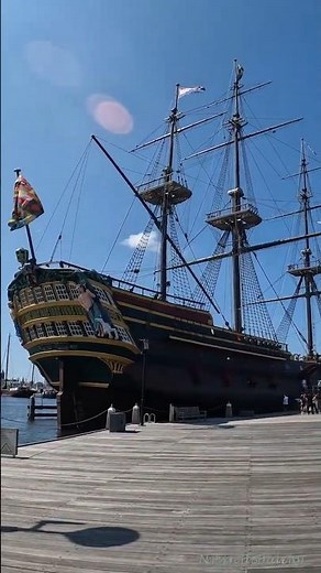 VOC Amsterdam, 18th century ship replica (Amsterdam, Netherlands)