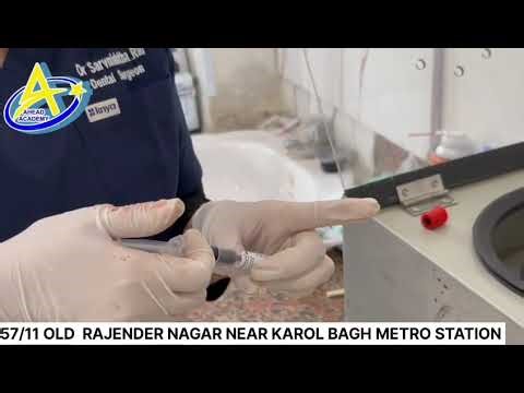 PRF preparation from patients blood By Dr Sarvnistha Rai At Ahead Academy