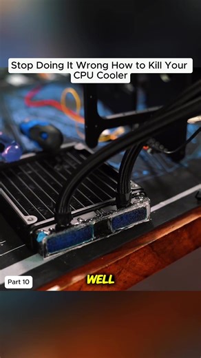 10-Stop Doing It Wrong How to Kill Your CPU Cooler #hardwaretesting #techbenchmarks #pcperformance #thermaltesting #pcenthusiast