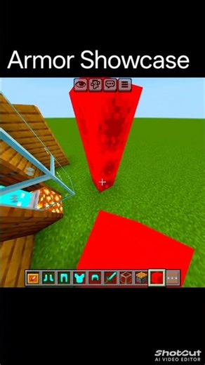 The power of Diamond Armor Showcase 💎 🔥#minecraft