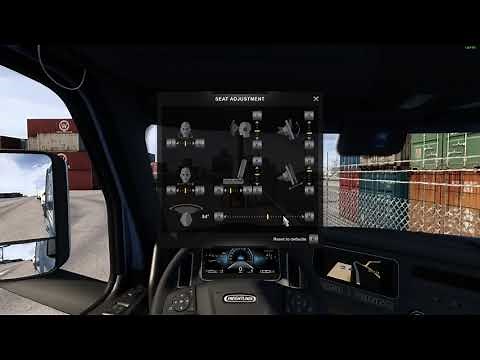 How to adjust your seat settings in American Truck Simulator (FOV)