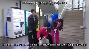 1K views · 86 reactions | jay b and youngjae, and kickflip's kyehoon and minje doing each other's challenges | GOT7 world for Igot7 | Facebook