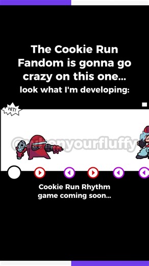 i'm developing a cookie run rhythm game... #cookierunkingdom #cookierun #crk #cookierunovensmash
