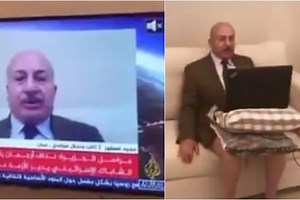 This political analyst went live on TV in shorts and coat; WATCH viral video