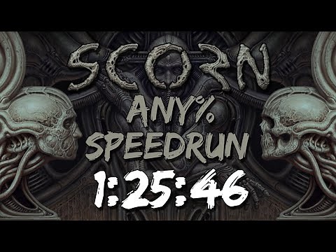 Scorn Any% Speedrun 1:25:38