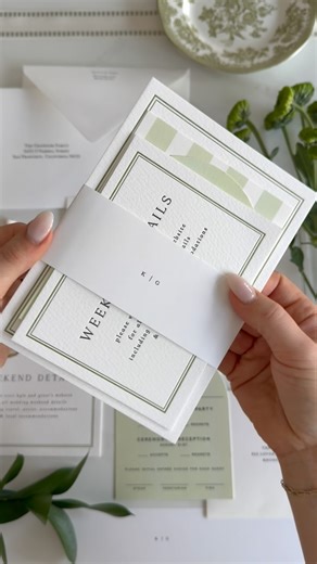 2.6K views · 98 reactions | Wedding invitation reveal!  We decided...