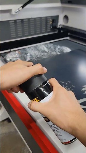 Manufacturing process of a mirror with laser engraving!