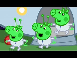 The ALIENS Are Here! 👾 🐽 Peppa Pig Full Episodes | 2 HOURS