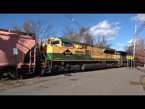 CR JR-05 works Port Reading & Sewaren with NS Reading Heritage #1067 11/16/25