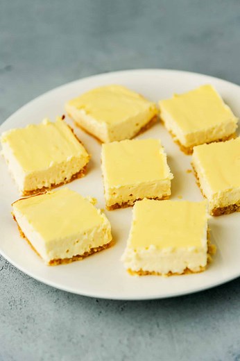 Keto Cheesecake Bars • Low Carb with Jennifer