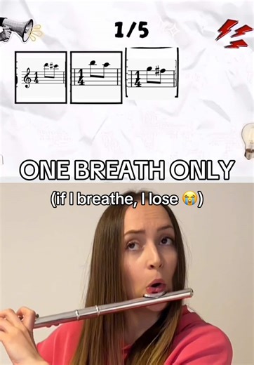 The last part nearly broke me 😭 #flute #flutist #challenge #music #onebeat