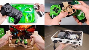 Epic DIY PlayStation Mods: Custom Controllers & Clear PS2 Build!