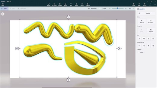 Paint 3D Course Section 28 Custom Modelling