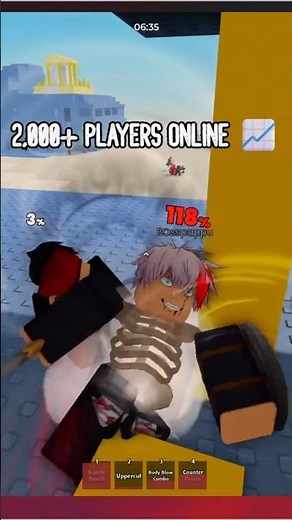 The BEST Fighting Game on Roblox? 🥊 #projectsmash