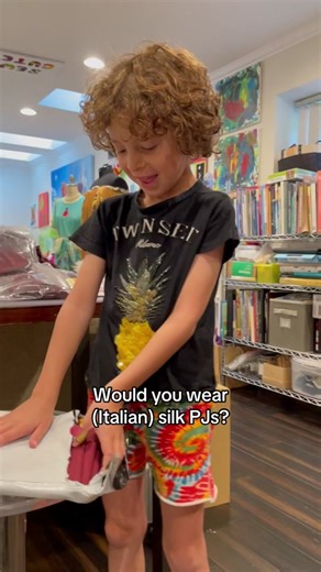 Silk Pajamas: Would You Wear Italian Silk PJs?