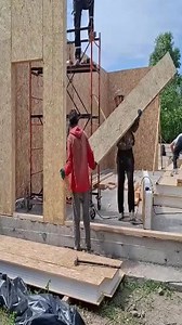 5.3K views · 24 reactions | Perfect OSB insulation house wall panel connection installation skills | Kuva Structure | Facebook