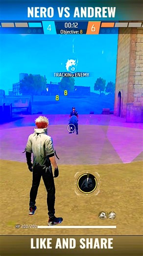 NEW CHARACTER NERO VS ANDREW || #shorts #ffmax #ff #new #character #nero #vs #andrew #after #ob51