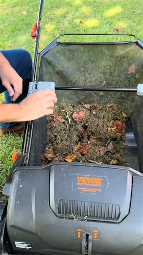 🍃 Clean Lawn, Zero Effort! Make yard cleanup fast and easy with the VEVOR Push Lawn Sweeper — powerful, lightweight, and built for every surface. ✅ 21" Wide Sweep – Collects up to 80% debris in one pass. ✅ Adjustable Height – Works on lawns, driveways & sidewalks. ✅ Large 3.5 ft³ Hopper Bag – Fewer stops, more cleaning. ✅ Easy to Store – Quick-clip design & foldable handle. ✅ Effortless Use – Just push and watch your lawn get spotless! 🏡 Perfect for leaves, grass, twigs & pine needles. 💥 Limi