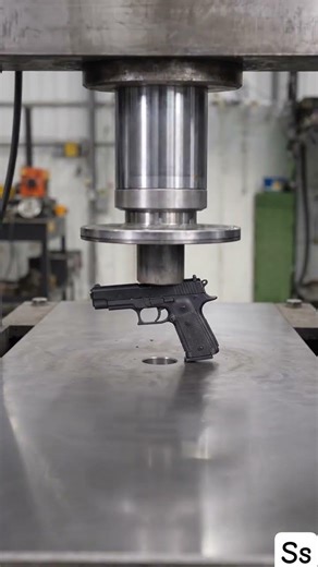 Gun vs Hydraulic press 😬