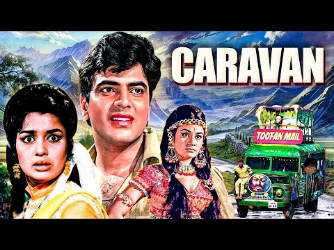 कारवां (1971) Caravan Full Movie 4K | 70s Superhit Musical Film - Jeetendra, Asha Parekh & Mehmood