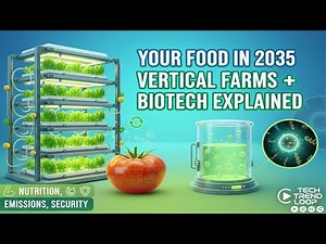 Your Food in 2035: Vertical Farms + Biotech Explained | Food Future