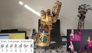 A robotic hand with the dexterity to sign the whole ASL alphabet | Arduino Blog