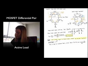 MOSFET Differential Pait with Active Load
