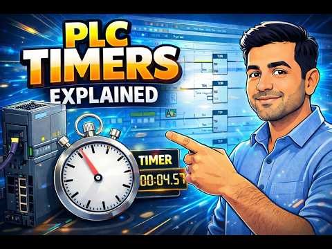 How to Use TIMERS | TON | TOF | in TIA Portal | PLC meTimer Kaise Use kre. #plc #automation
