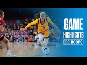 Wisconsin at Minnesota | Highlights | Big Ten Women's Basketball | Feb. 20, 2024