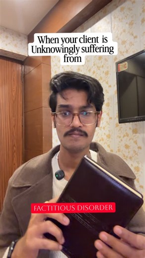 Akshit Sharma x YPB | Psychology | Acting on Instagram: "Factitious disorder imposed on self (FDIS) 📌 Definition A psychiatric disorder involving intentional fabrication, exaggeration, or induction of symptoms to assume the “sick role,” without external rewards. 📋 DSM-5-TR Criteria ✔ Symptom falsification or self-injury ✔ Presents as ill/injured ✔ No external gain (money/legal/benefits) ✔ Not explained by another disorder ⚙️ Core Mechanism Not attention-seeking for advantage — but psychologica