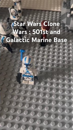 Lego Star Wars Clone Base #foryou #shorts #lego #legostarwars #clonewars