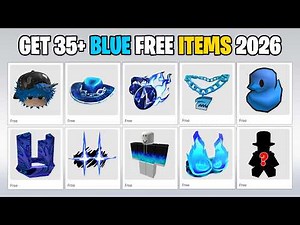 35 BEST BLUE ROBLOX FREE ITEMS & EMO FACE (2026) 💙🤯