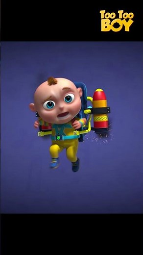 Jet Power Shorts | Too Too Boy | Cartoon Animation For Children | Comedy funny clips #shorts