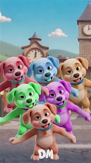 Puppy Number Song Count 1 to 6 #kidssongs #counting