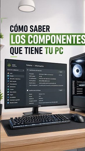 ¡ASÍ puedes SABER los COMPONENTES de tu PC! 👀
