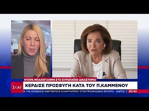 Η Ντόρα Μπακογιάννη κέρδισε προσφυγή κατά του Πάνου Καμμένου στο Ευρωπαϊκό Δικαστήριο | Ειδήσεις
