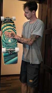 Skate Simulador de Surf PeAk Bucha Tube Rider 34' - Surfe no Asfalto 🌴 #shorts #surfskate