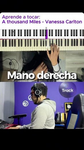 🎹 Cómo tocar A Thousand Miles en Piano | Tutorial de Vanessa Carlton 🎶