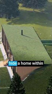 Why Would Anyone Hide a Home within the Landscape? #homedesign #architecture #earthship