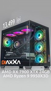 19K views · 55 reactions |  PC Gaming Diaxxa 13.499 lei AMD Ryzen 9...