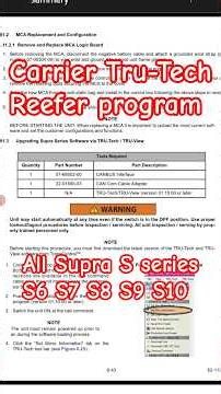 Reefer software didnt work lol Carrier Tru-Tech software quick guide. 😂🫡 #reefer #diy #tech #new