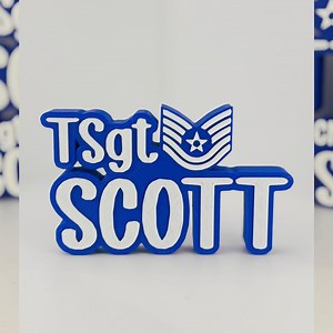 Personalized Air Force Technical Sergeant Desk Name Plate, Tsgt Gift, Technical Sergeant Promotion, Tsgt Name Plate, Us Air Force Plaque - Etsy Canada