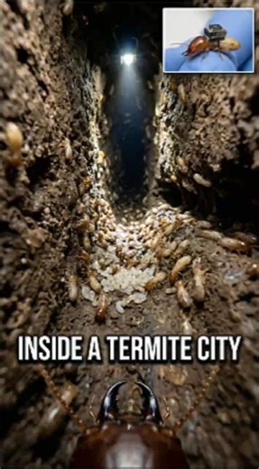 I Put a Camera on a Termite — What It Recorded Is Unreal