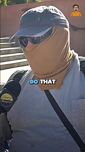 Kaitlin Bennett Exposes Masked Protester Who Refuses to Speak