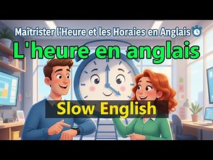 Maîtriser l'Heure et les Horaires en Anglais ⏱️ | Mastering time in English