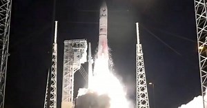 First U.S. Lunar Lander In More Than 50 Years Rockets Toward Moon